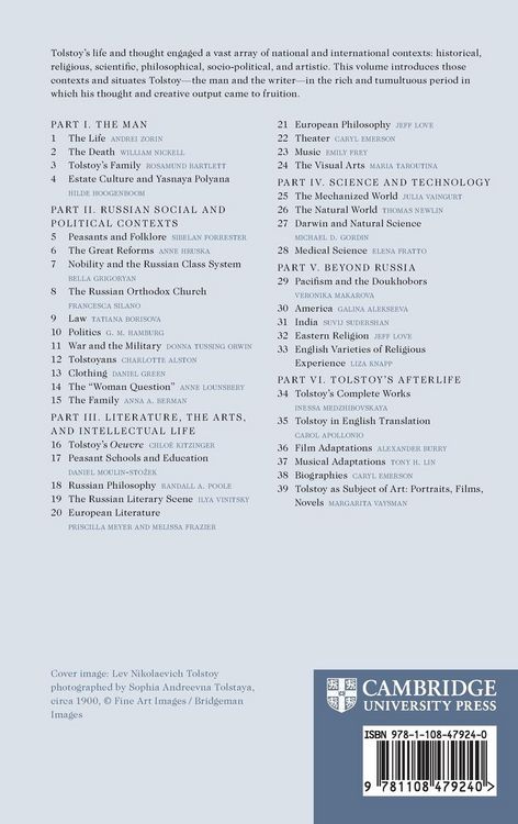 Produktbild: Tolstoy in Context