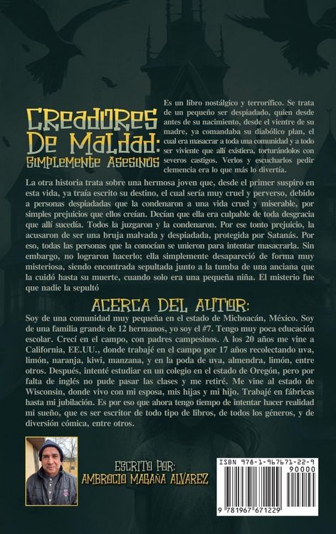 Produktbild: Creadores de Maldad