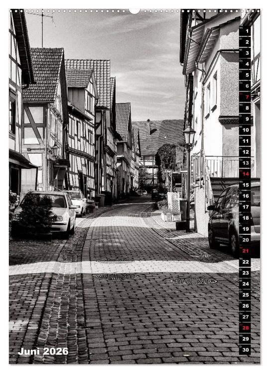 Produktbild: Ein Blick auf Bad Wildungen (Wandkalender 2026 DIN A2 hoch), CALVENDO Monatskalender