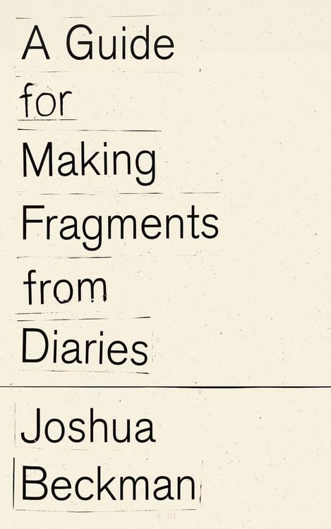 Produktbild: A Guide for Making Fragments from Diaries