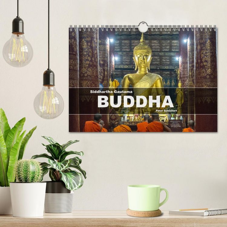 Produktbild: Siddhartha Gautama - Buddha (Wandkalender 2026 DIN A4 quer), CALVENDO Monatskalender