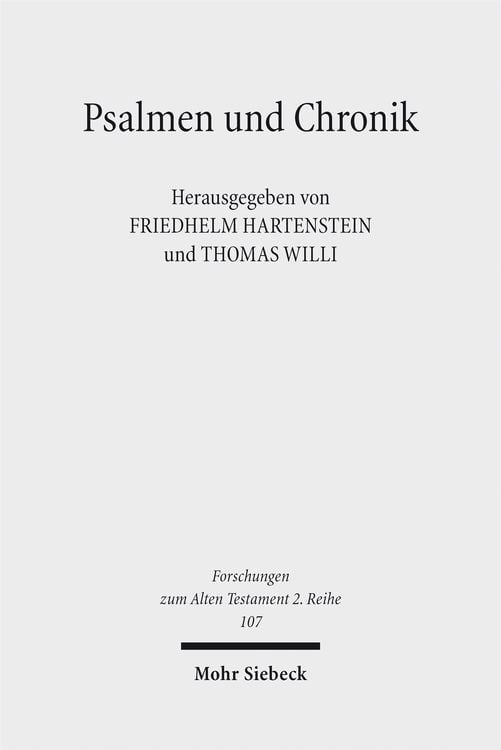 Produktbild: Psalmen und Chronik