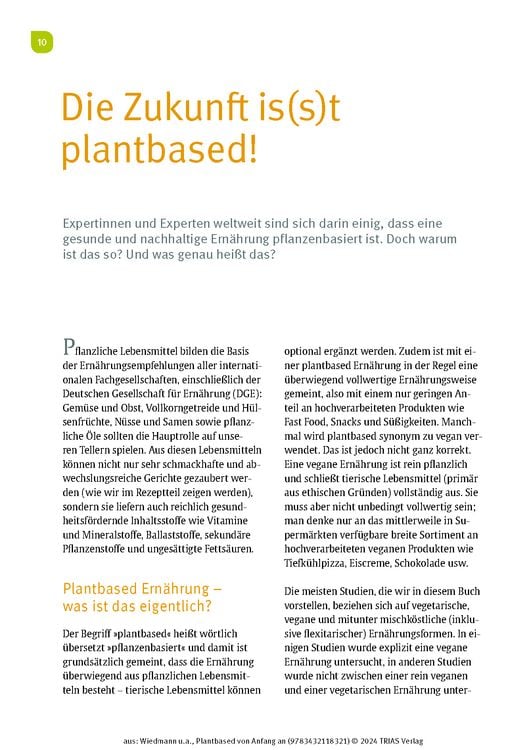 Produktbild: Plantbased von Anfang an: Baby & Kleinkind, Schwangerschaft & Stillzeit