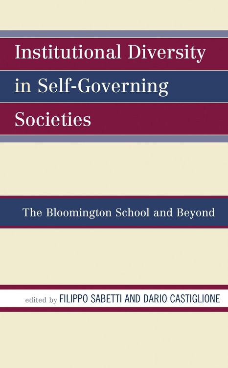 Produktbild: Institutional Diversity in Self-Governing Societies