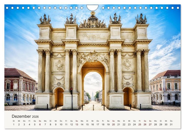 Produktbild: Himmel &uuml;ber Potsdam (Wandkalender 2026 DIN A4 quer), CALVENDO Monatskalender