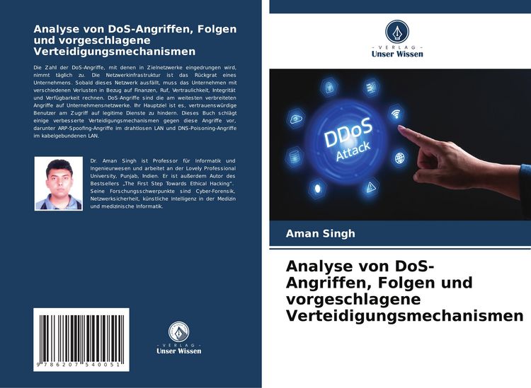 Produktbild: Analyse von DoS-Angriffen, Folgen und vorgeschlagene Verteidigungsmechanismen