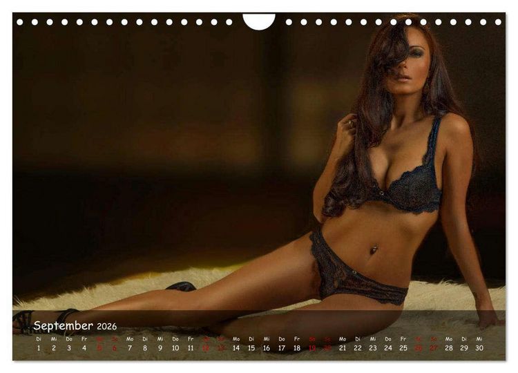 Produktbild: Emotionen und Dessous (Wandkalender 2026 DIN A4 quer), CALVENDO Monatskalender