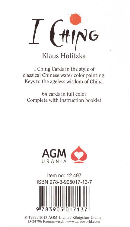Produktbild: I-Ching Holitzka GB