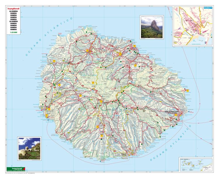 Produktbild: Gomera, Autokarte 1:35.000