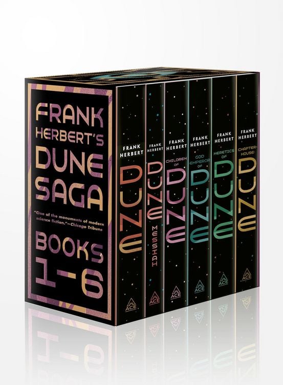 Produktbild: Frank Herbert's Dune Saga 6-Book Boxed Set