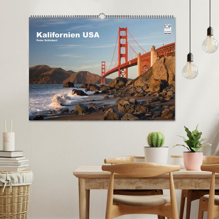 Produktbild: Kalifornien USA (Wandkalender 2026 DIN A2 quer), CALVENDO Monatskalender