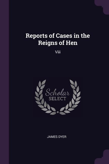 Produktbild: Reports of Cases in the Reigns of Hen