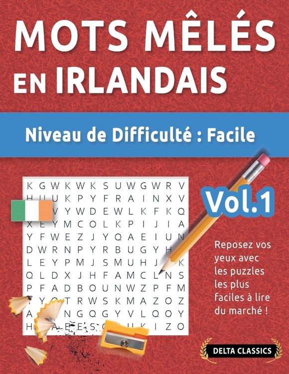 Produktbild: MOTS M&Ecirc;L&Eacute;S EN IRLANDAIS - NIVEAU DE DIFFICULT&Eacute;