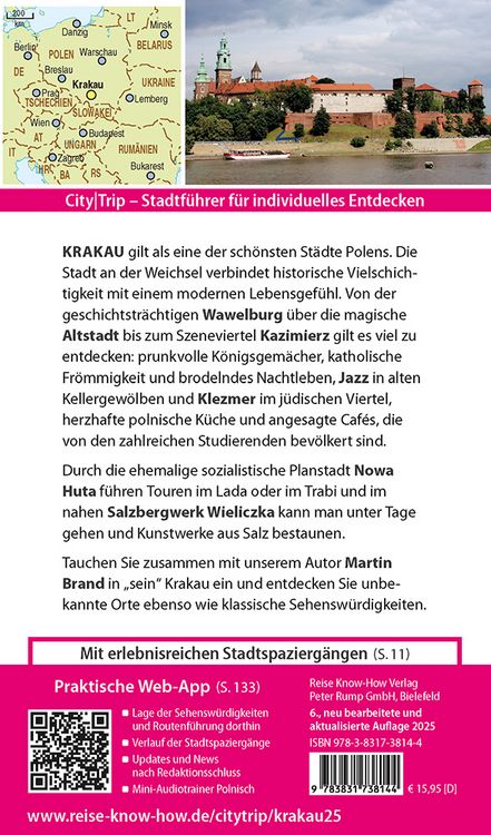 Produktbild: Reise Know-How CityTrip Krakau