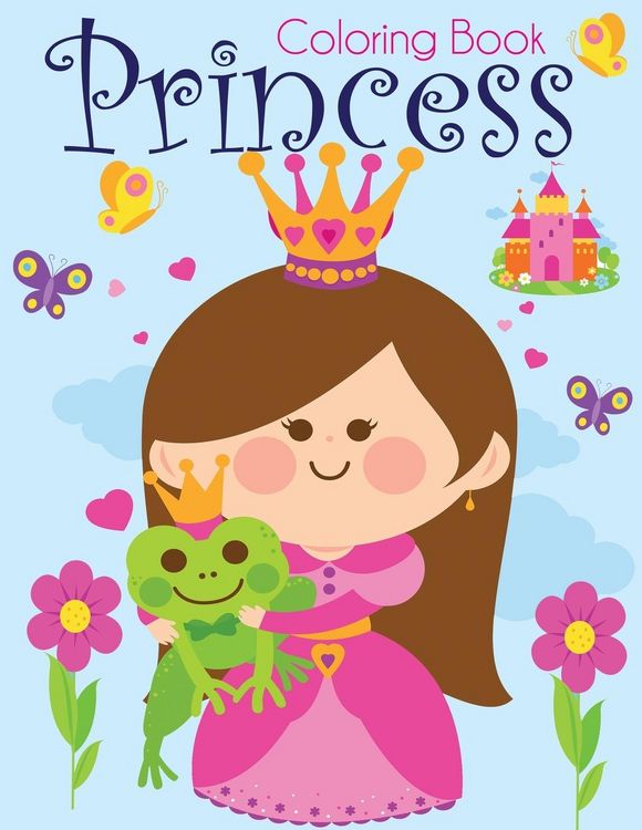 Produktbild: Princess Coloring Book