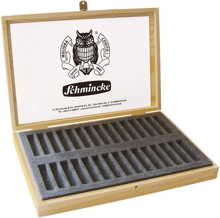 Produktbild: Schmincke Leerkasten f&uuml;r Pastell, Holz f&uuml;r 30 Stifte