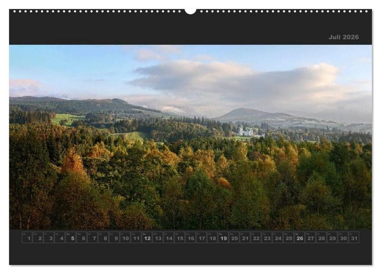Produktbild: Schottische Panoramas (Wandkalender 2026 DIN A2 quer), CALVENDO Monatskalender