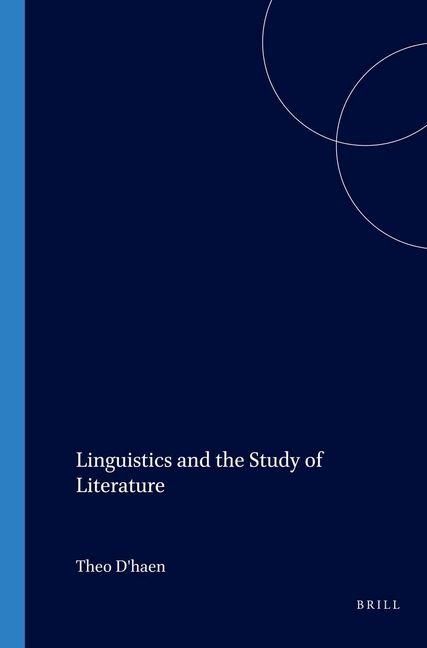 Produktbild: Linguistics and the Study of Literature