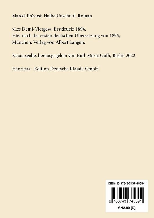 Produktbild: Halbe Unschuld