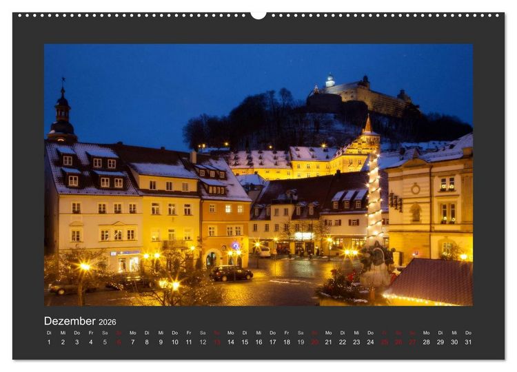 Produktbild: Kulmbach (Wandkalender 2026 DIN A2 quer), CALVENDO Monatskalender
