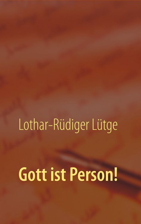 Produktbild: Gott ist Person!