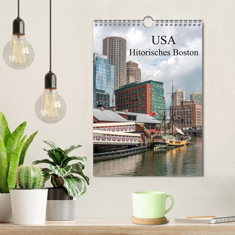 Produktbild: USA - Historisches Boston (Wandkalender 2026 DIN A4 hoch), CALVENDO Monatskalender
