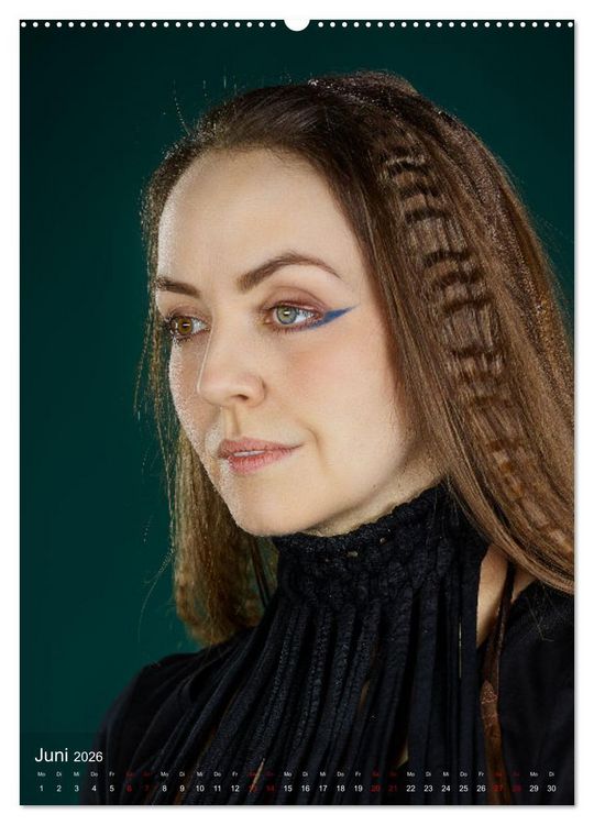 Produktbild: beauty faces - fotografien von michael allmaier (Wandkalender 2026 DIN A2 hoch), CALVENDO Monatskalender