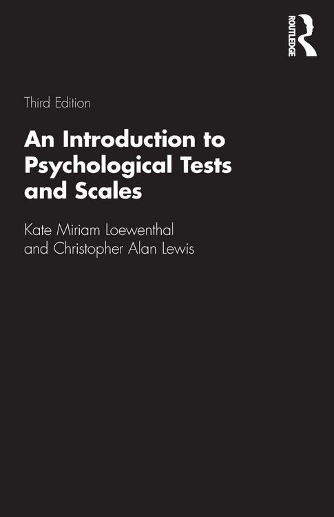 Produktbild: An Introduction to Psychological Tests and Scales