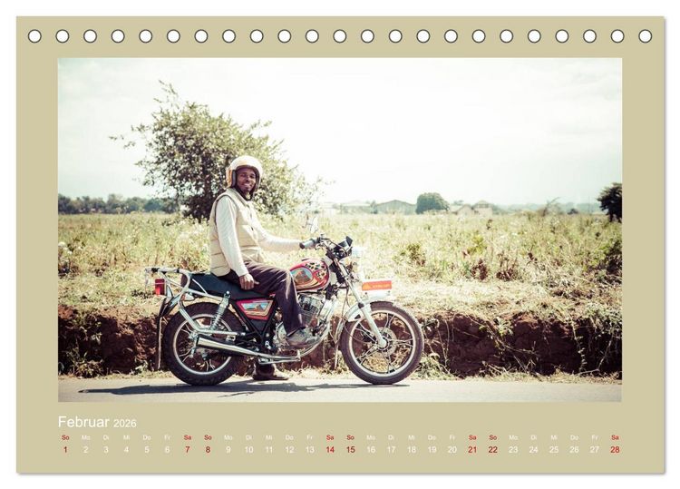 Produktbild: Tansania - Mensch, Tier und Landschaft (Tischkalender 2026 DIN A5 quer), CALVENDO Monatskalender