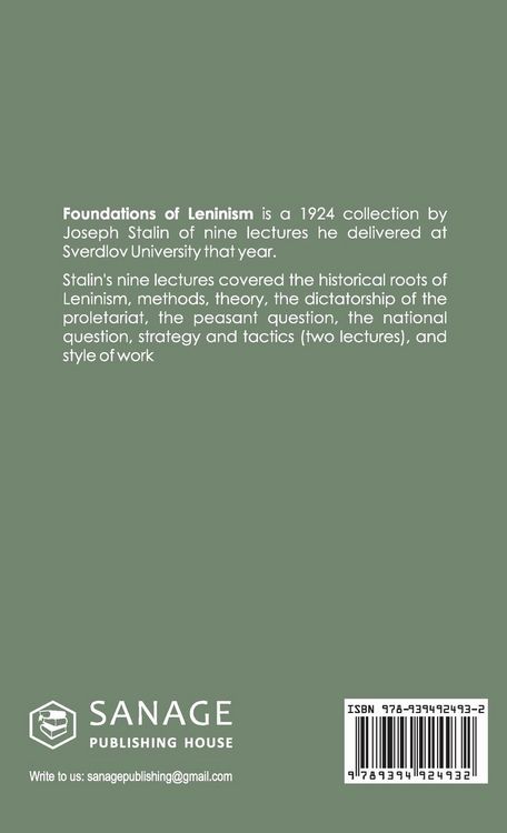 Produktbild: The Foundations of Leninism