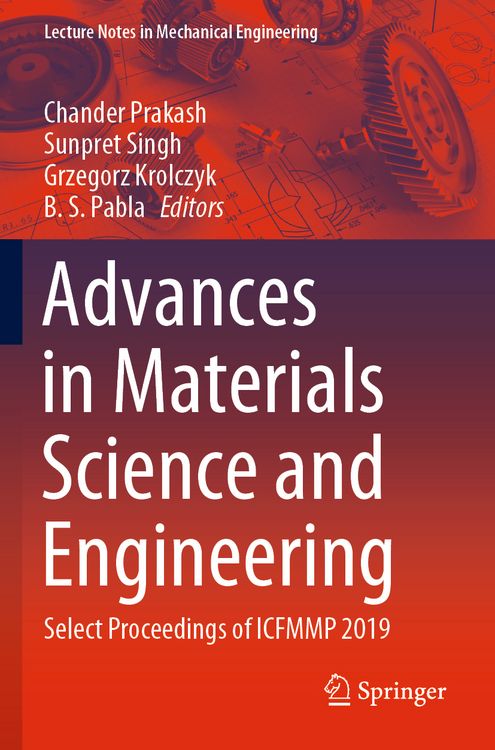 Produktbild: Advances in Materials Science and Engineering