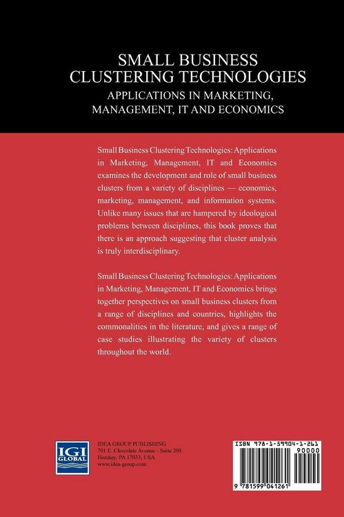 Produktbild: Small Business Clustering Technologies