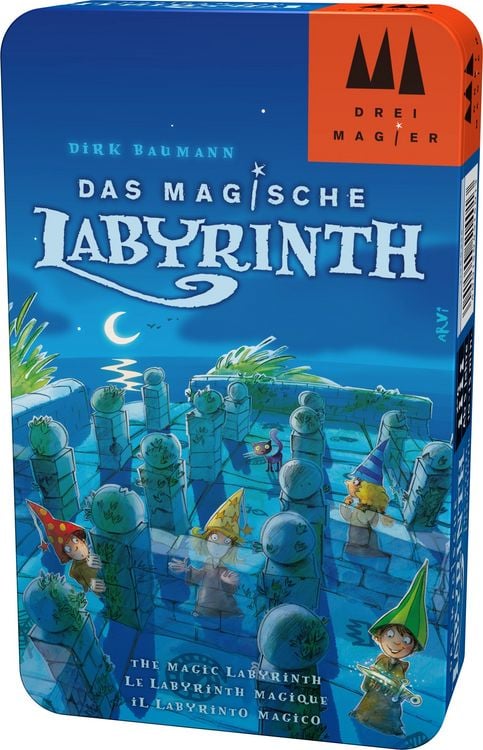 Produktbild: Schmidt 51401 - Drei Magier, Das magische Labyrinth, Reisespiel