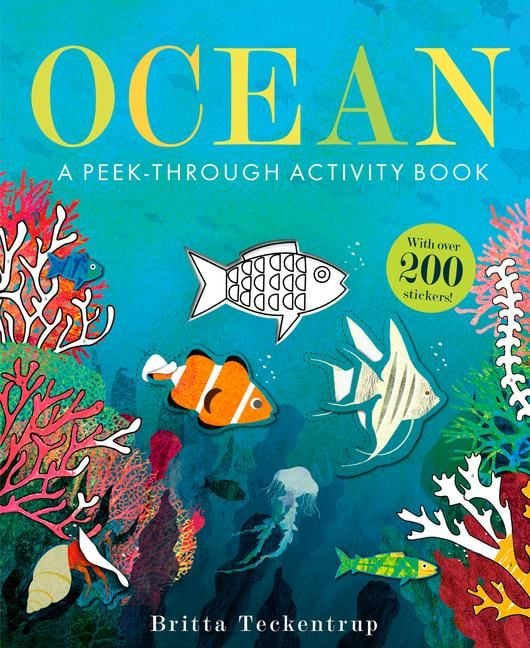 Produktbild: Ocean: A Peek-Through Activity Book: With Over 200 Stickers
