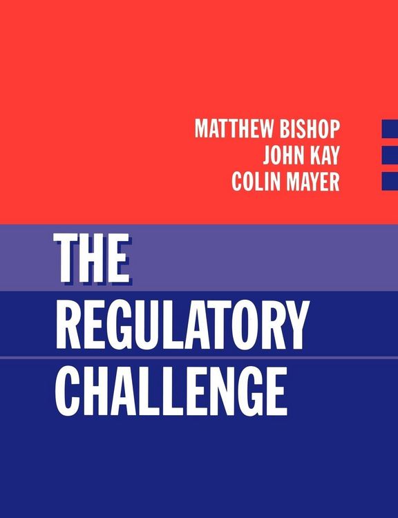 Produktbild: The Regulatory Challenge
