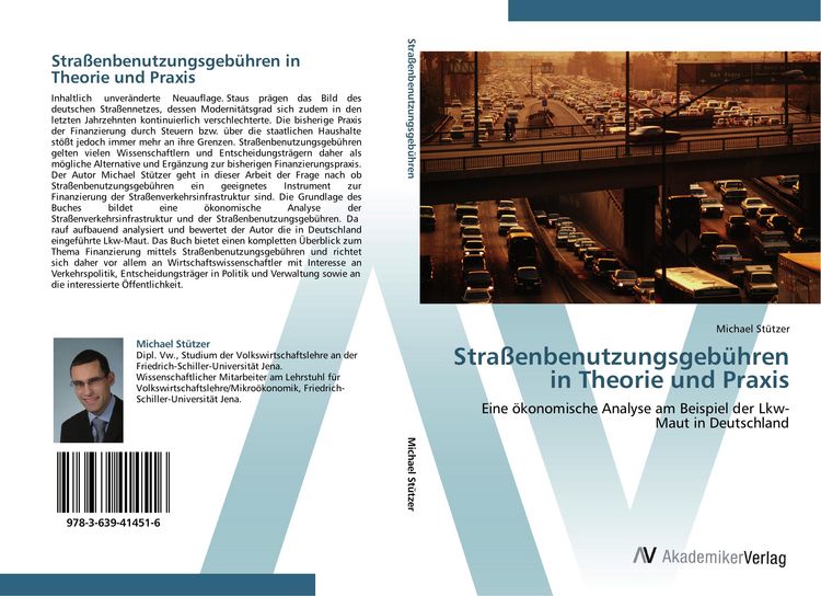 Produktbild: Stra&szlig;enbenutzungsgeb&uuml;hren in Theorie und Praxis