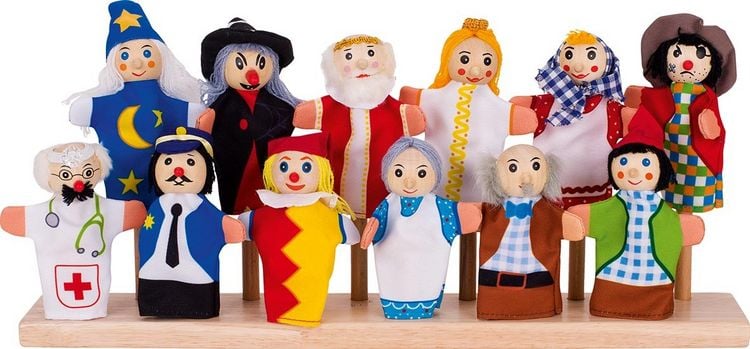 Produktbild: Goki Fingerpuppen-Set I