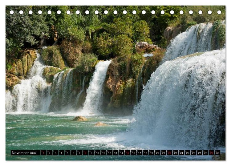 Produktbild: Kroatien (Tischkalender 2026 DIN A5 quer), CALVENDO Monatskalender