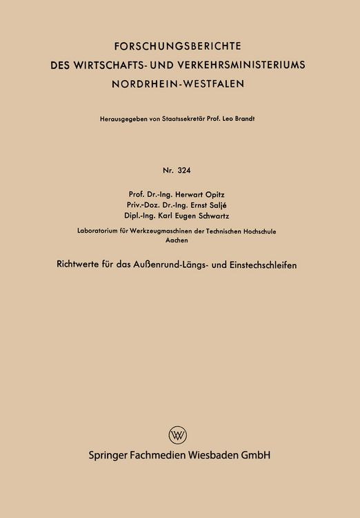 Produktbild: Richtwerte f&uuml;r das Au&szlig;enrund-L&auml;ngs- und Einstechschleifen