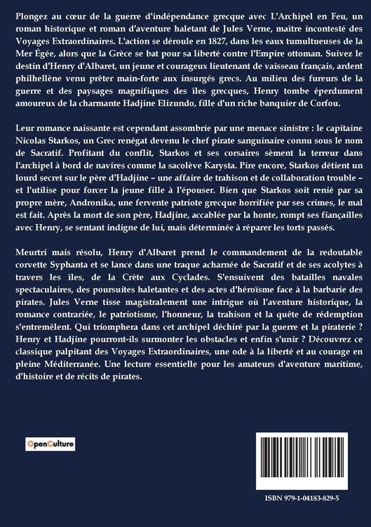 Produktbild: L'archipel en feu