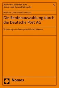 Produktbild: Die Rentenauszahlung durch die Deutsche Post AG