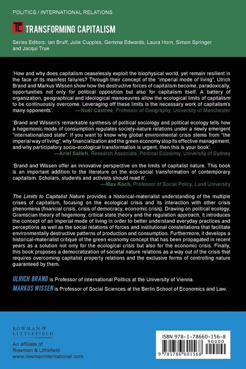 Produktbild: Limits to Capitalist Nature