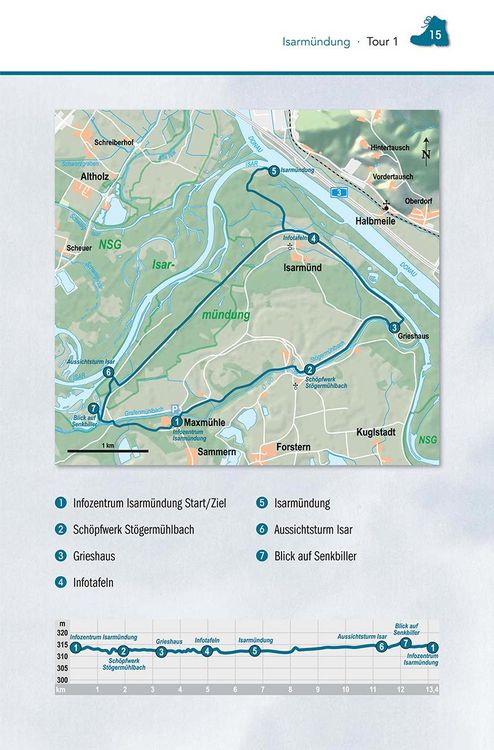 Produktbild: Wanderf&uuml;hrer Bayerisches Donautal & Klosterwinkel