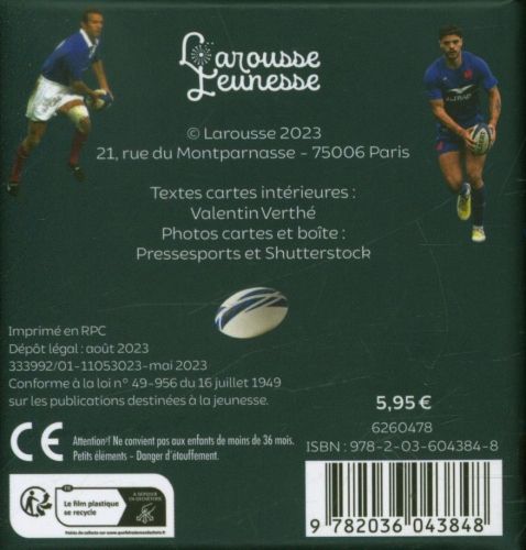 Produktbild: 100 % quiz joueurs de rugby