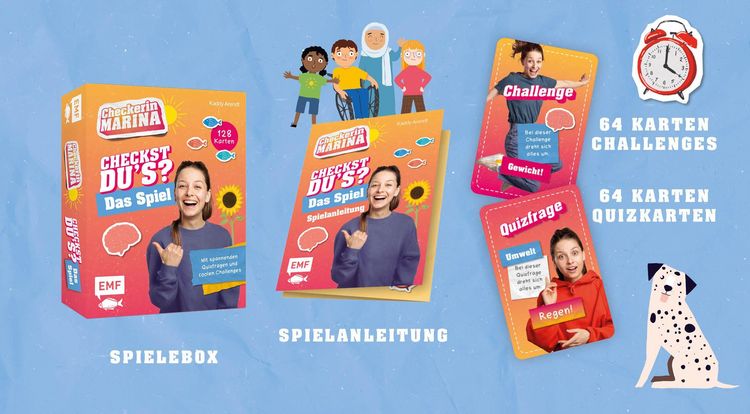 Produktbild: Kartenspiel: Checkerin Marina: Checkst du's? &ndash; Das Spiel