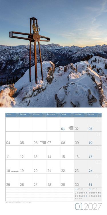 Produktbild: Naturwunder Deutschland Kalender 2027 - 30x30 - Art12