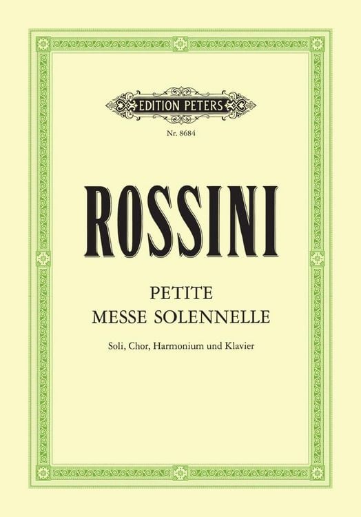 Produktbild: Petite Messe solennelle