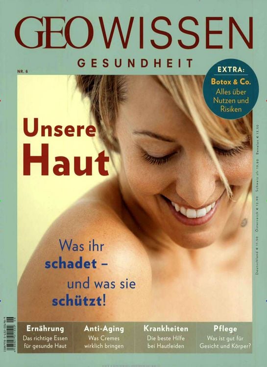 Produktbild: GEO Wissen Gesundheit / GEO Wissen Gesundheit 6/17 - Unsere Haut