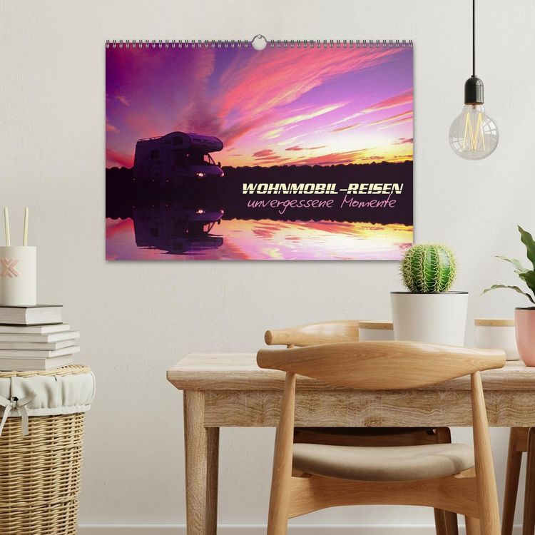 Produktbild: Wohnmobil-Reisen (Wandkalender 2026 DIN A3 quer), CALVENDO Monatskalender