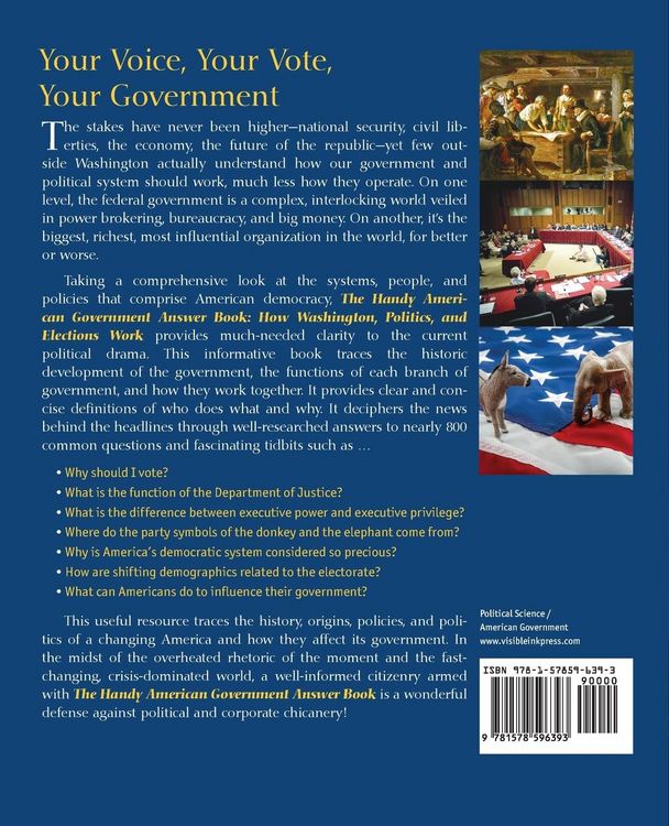 Produktbild: The Handy American Government Answer Book